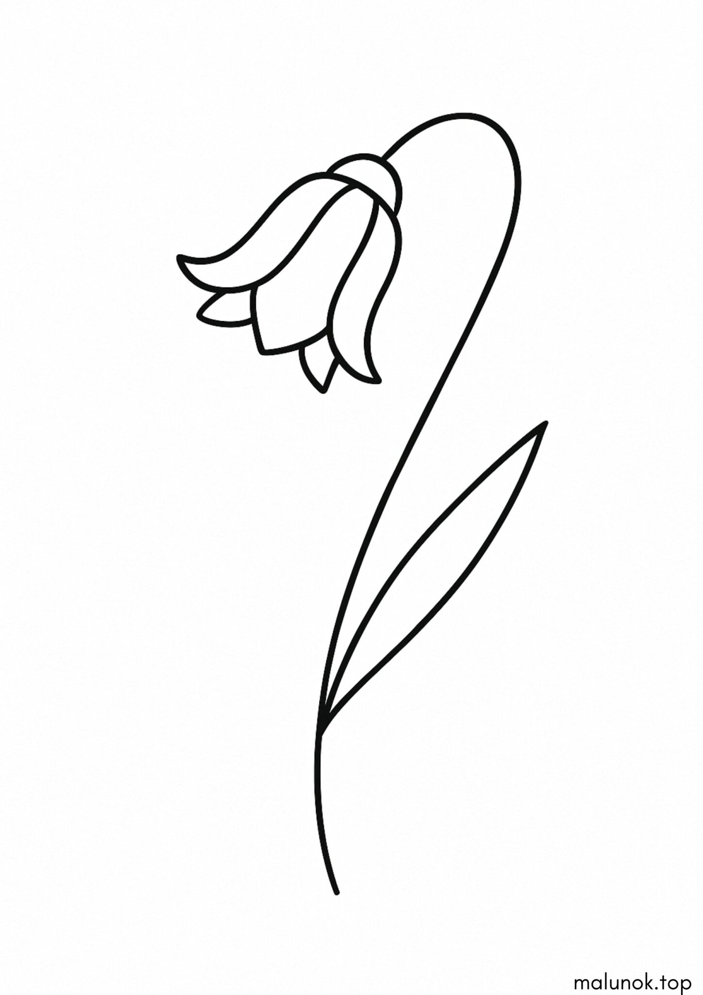 Раскраска Дзвіночок