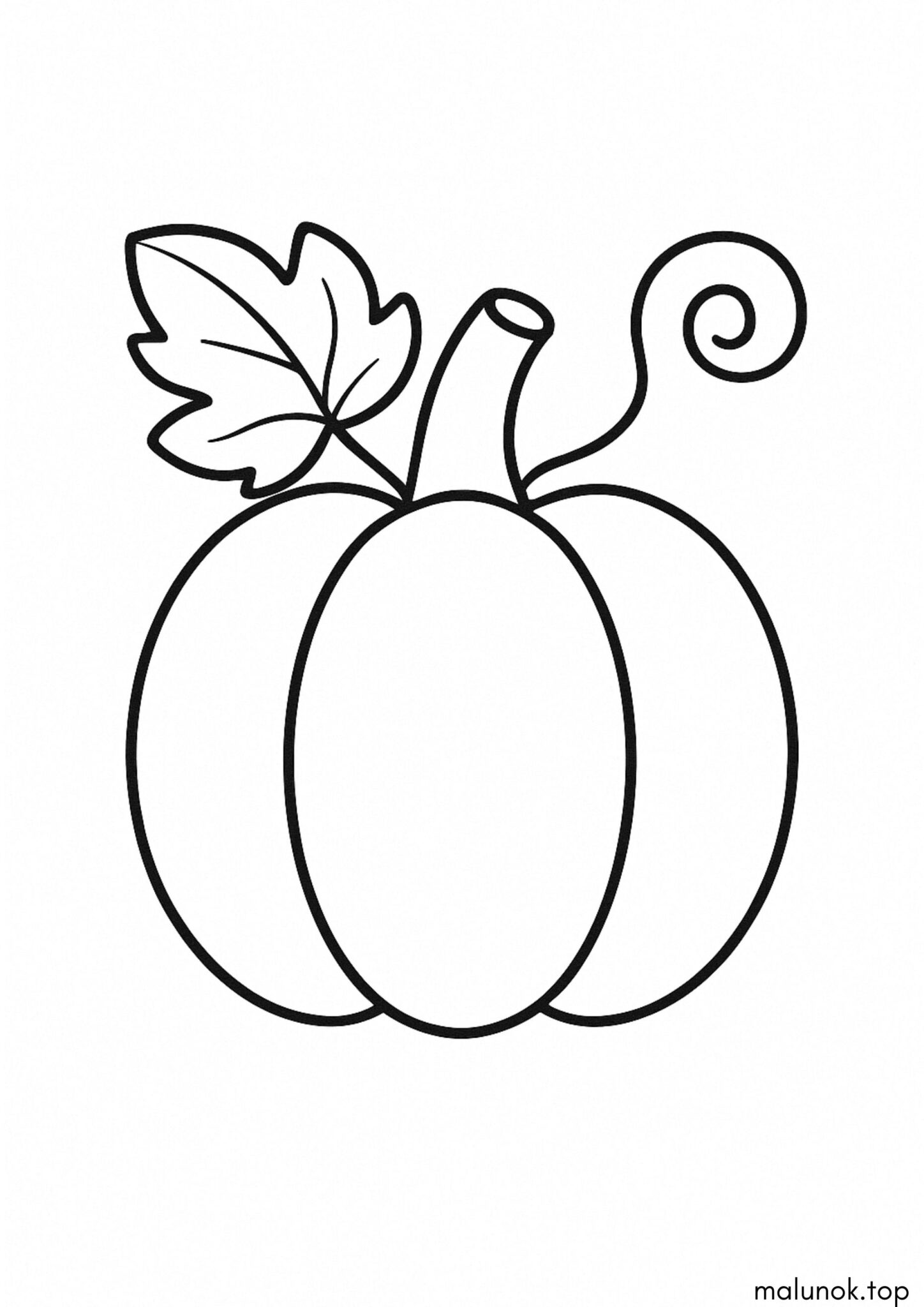 Раскраска Гарбуз