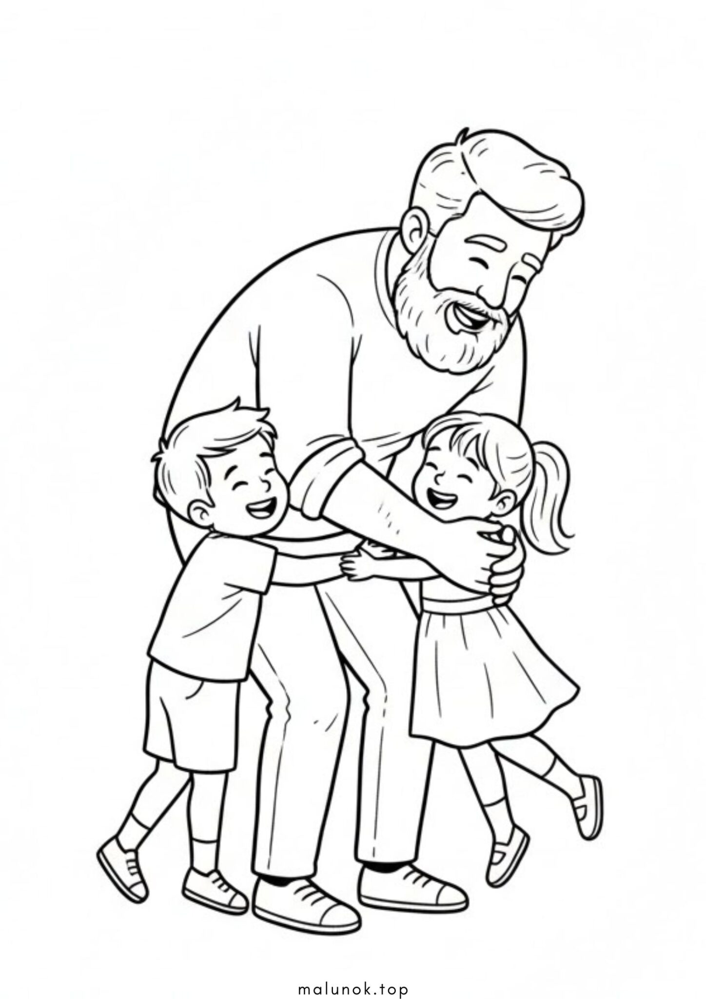 Раскраска До дня захисту дітей