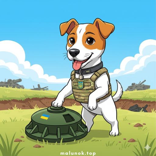 Розмальовки Пес Патрон