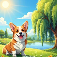 Собаки розмальовки, цуценя, собачки - Роздрукувати безкоштовно А4, скачати