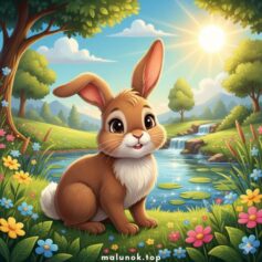 Розмальовки Зайчики, Кролики для дітей - Роздрукувати безкоштовно А4, скачати