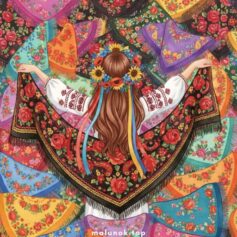 День української хустки - малюнки, розмальовки для дітей - Роздрукувати безкоштовно А4, скачати