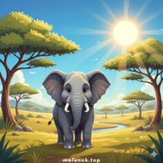 Розмальовки Слони - Роздрукувати безкоштовно А4, скачати