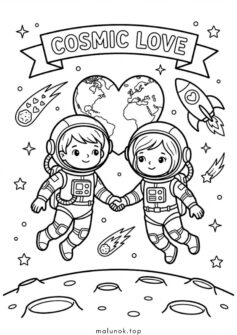 До дня Валентина – Космічне кохання