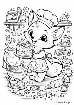 Лисичка-кондитерка