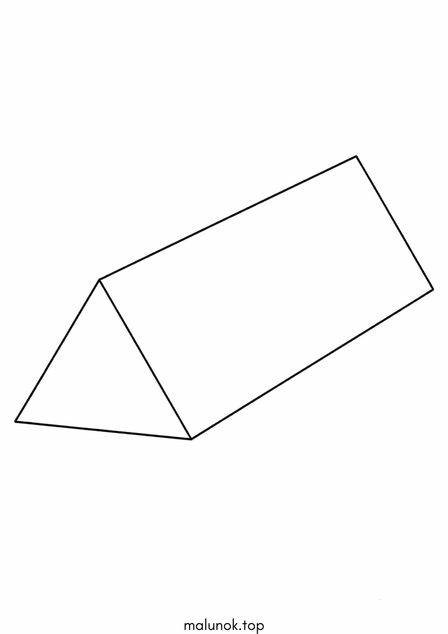 Розмальовка Призма