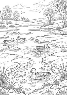 Весна – качки повернулись на озеро