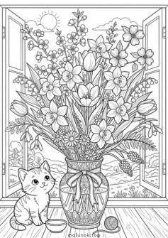 Весняні квіти на підвіконні