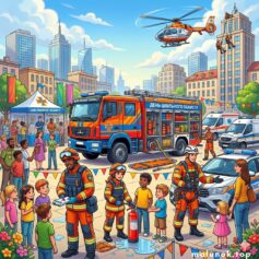 Розмальовки до дня цивільного захисту для дітей ⭐️ Роздрукувати безкоштовно А4, скачати