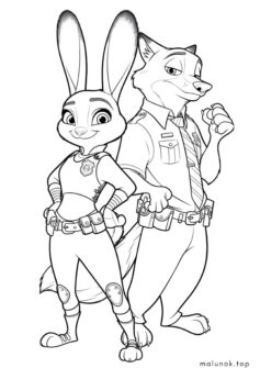 Джуді та Нік (Зоотрополіс)