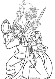 Герої Рапунцель