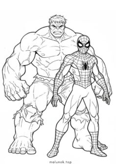 Людина-павук та Халк