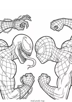 Людина-павук та Веном