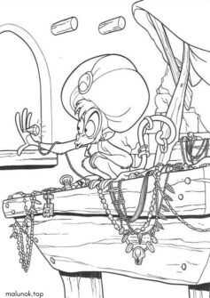 Мавпа Абу з прикрасами (Аладдін)