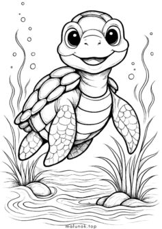 Мила мала черепашка