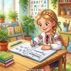 Прописи букв українського алфавіту для дошкільнят - Роздрукувати безкоштовно