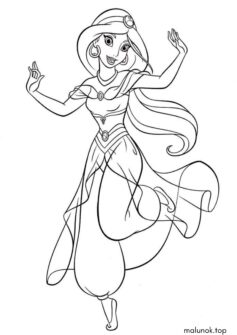 Принцеса Жасмін танцює (Аладдін)