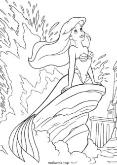 Русалонька на камені