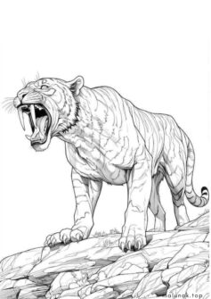 Смілодон – Шаблезубий тигр